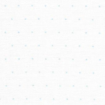 Cashel | 28ct | 1129 | White with Gray Mini Dots